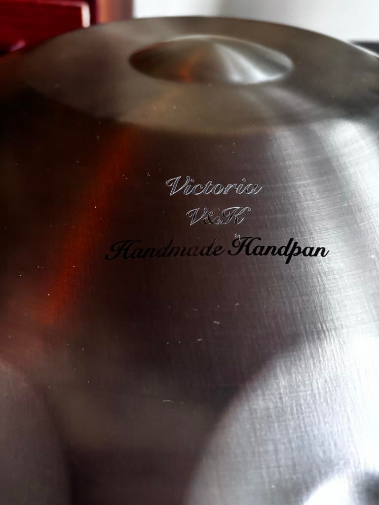 Handmade Handpan Victoria V&K D-kurd, Muziek en Instrumenten, Ophalen, Gebruikt