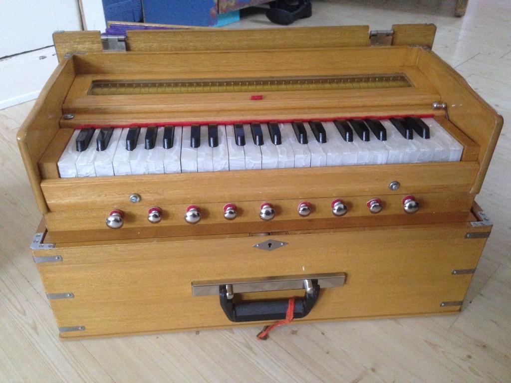 indiaas harmonium en shruti boxen 432 Herz, Ophalen, Nieuw, 1 klavier, Harmonium