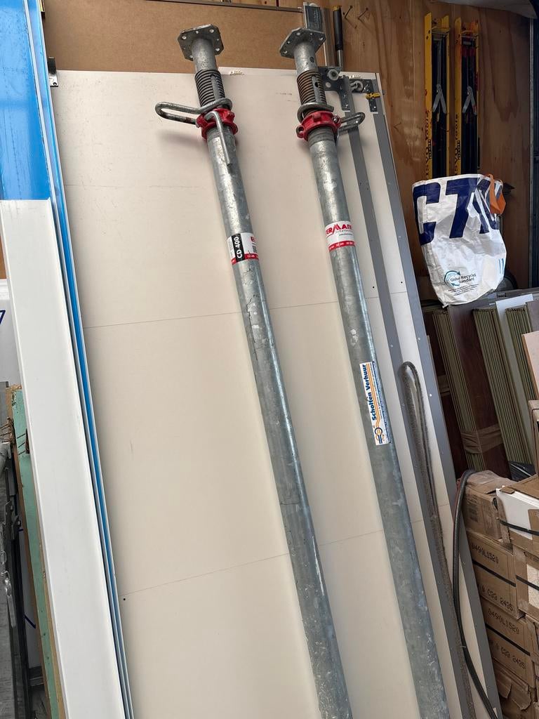 Twee bouwstempels, 2 tot 5 meter, Gebruikt, Overige typen, Z