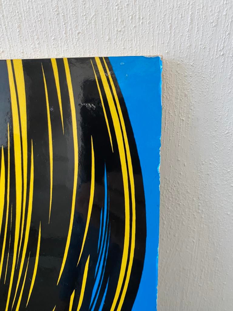 Pop Art print Ssshh van Ikea uit 1999, Gebruikt, Ikea, Ophalen of Verzenden, Print