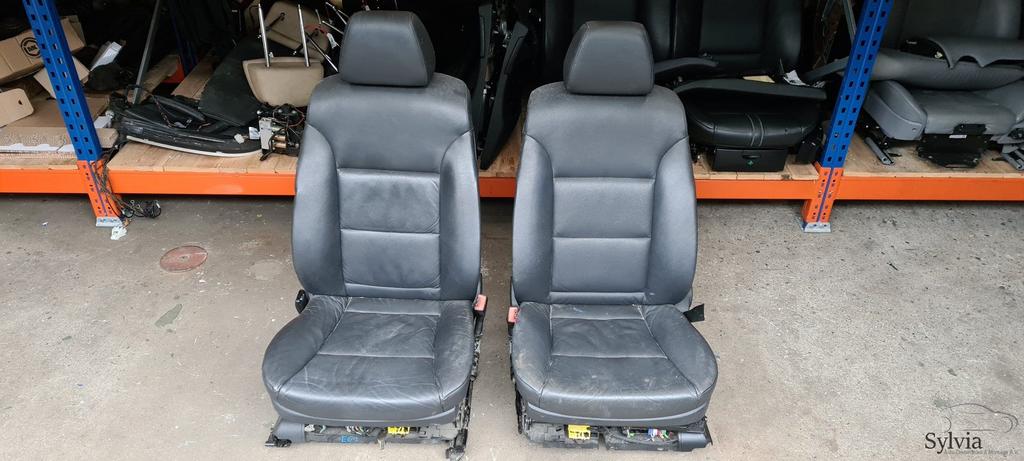 Interieur zwart Leer BMW 5-Serie E61 Touring, Auto-onderdelen, Interieur en Bekleding, BMW, Gebruikt, Ophalen of Verzenden