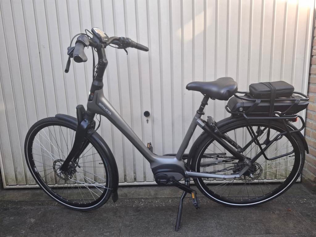 Sparta 28 inch 8v dames ebike bosch middenmotor riem, Ophalen, Gebruikt, Gazelle, Versnellingen