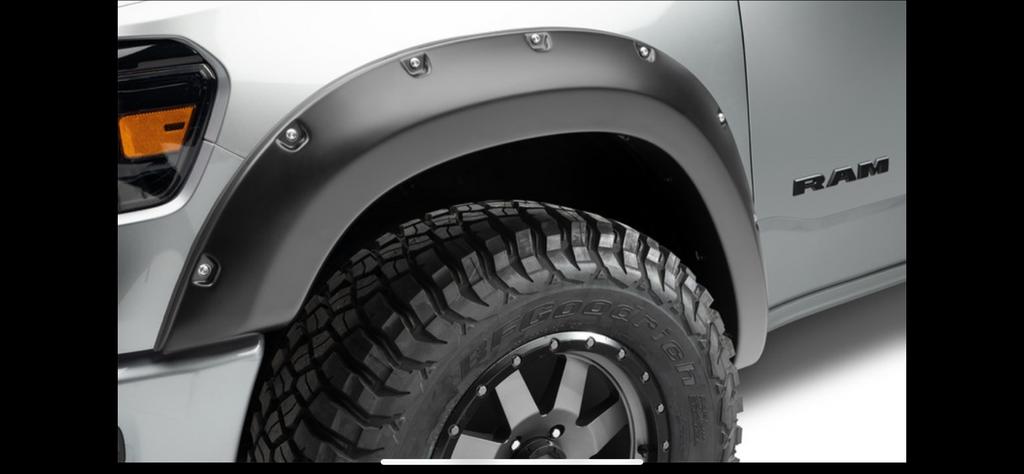 Bushwacker Pocket Style Fender Flares Dodge RAM voorzijde, Auto-onderdelen, Carrosserie en Plaatwerk, Spatbord, Dodge, Voor, Nieuw