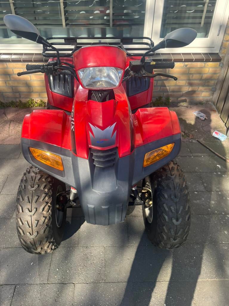 Dinli Helix quad 5cc 2 takt met CVO inruil fatbike, Fietsen en Brommers, Minibikes, Midibikes en Pitbikes, Nieuw, Overige typen