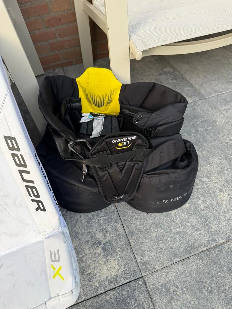 Ijshockey goalie Bauer Supreme S27 broek, Ophalen, Gebruikt, Bescherming