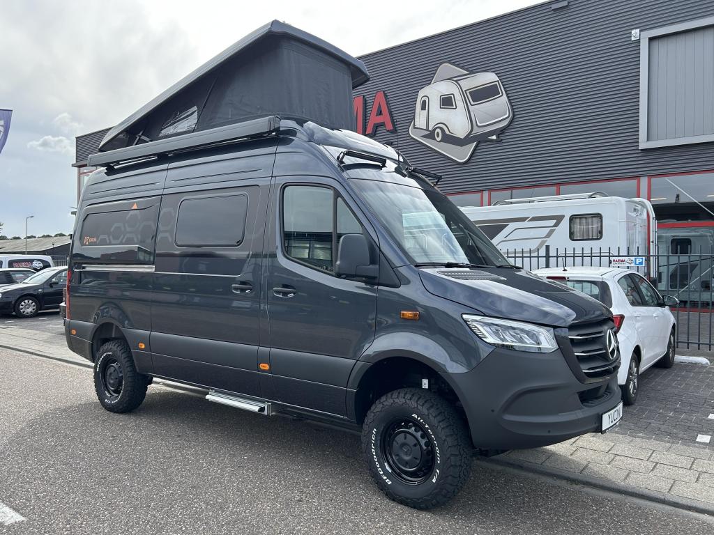 Frankia Yucon 6.0 BD 4X4 K-Peak Crossover 2025, Verwarmde buitenspiegels, Buscamper of Camperbus, Bedrijf, Diesel