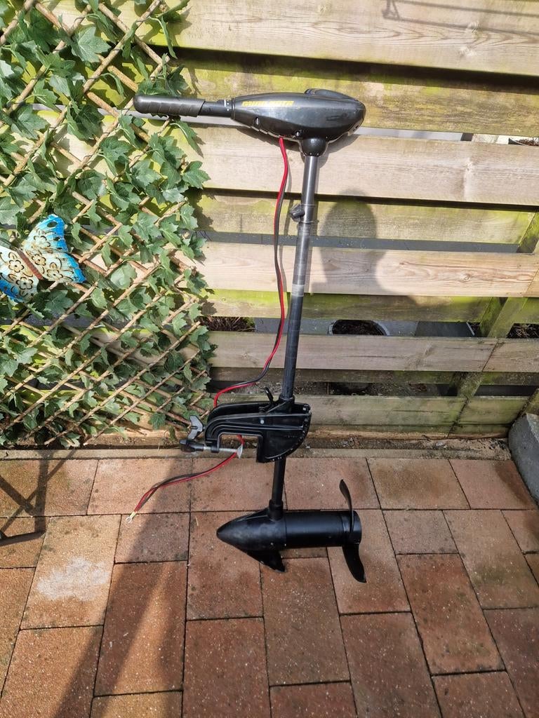 Elektromotor minn kota 55 lbs, Ophalen, Zo goed als nieuw