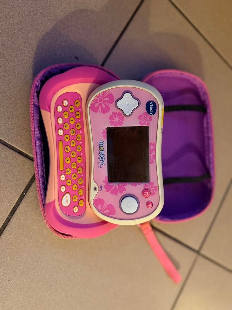 Mobigo vtech met beschermhoes, Ophalen of Verzenden, Zo goed als nieuw