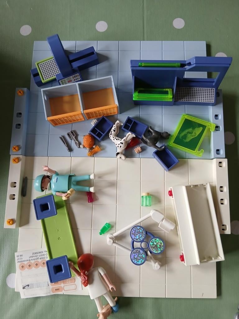 Playmobil Dierenkliniek met Dieren en Figuren, Ophalen of Verzenden, Gebruikt, Jongen of Meisje