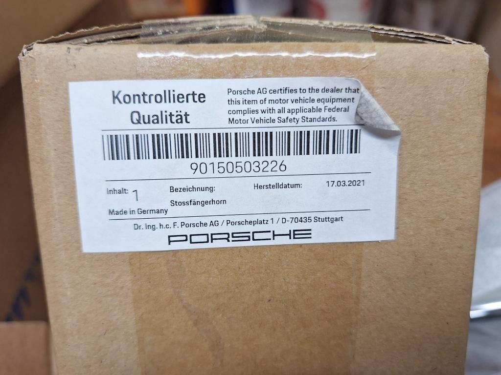 porsche bumper guards, Auto-onderdelen, Carrosserie en Plaatwerk, Links, Porsche, Nieuw, Ophalen of Verzenden