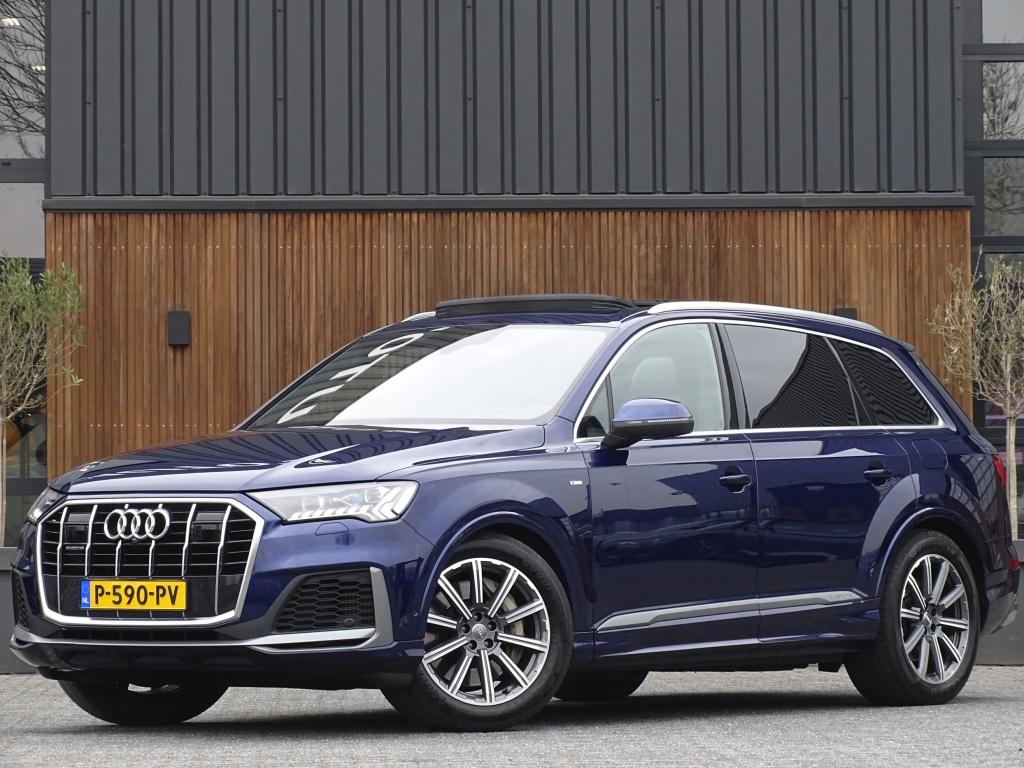 Audi Q7 55 TFSI e 394PK Quattro Pro L+ / S-Edition / B&O / 3, Automaat, Gebruikt, Euro 6, Adaptive Cruise Control