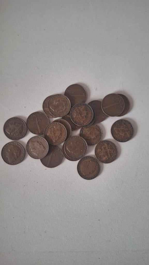 Wilhelmientjes centen, Postzegels en Munten, Munten | Nederland, Ophalen of Verzenden, Koningin Wilhelmina, 1 cent