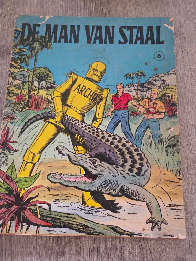 De Man van Staal - Archie (Nr. 6), Eén stripboek, Ophalen of Verzenden, Gelezen, Onbekend