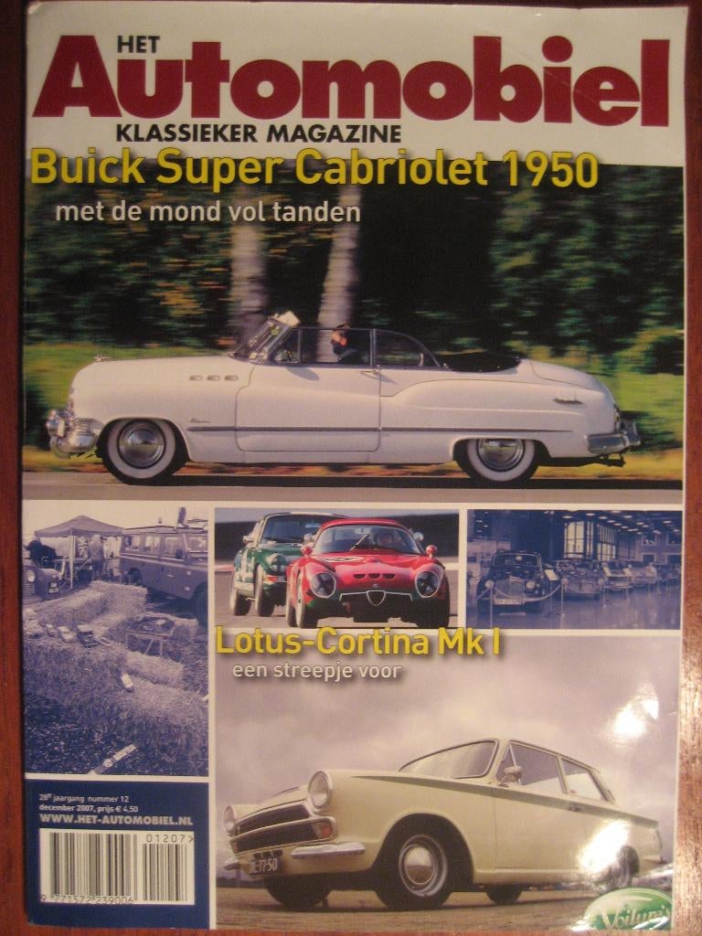 Het Automobiel 12 2007 Ford Cortina MkI, Buick Super Cabr., Ophalen of Verzenden, Nieuw, Ford