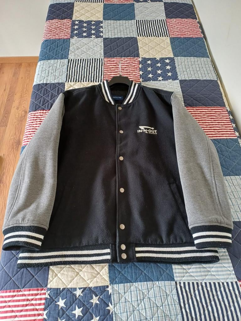 Varsity Jacket Uit Amerika, Kleding | Heren, Onbekend, Blauw, Maat 56/58 (XL), Ophalen of Verzenden