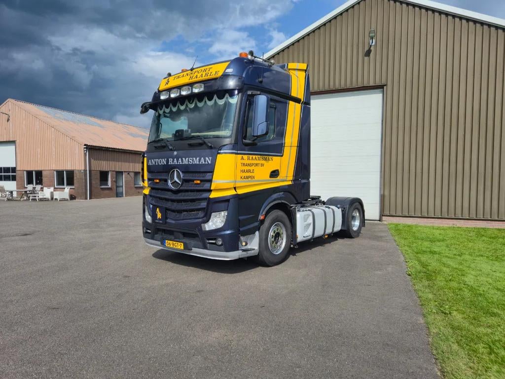 Mercedes-Benz Actros 1845 LS 4x2 (bj 2016), Automaat, Achterwielaandrijving, Euro 6, Blauw