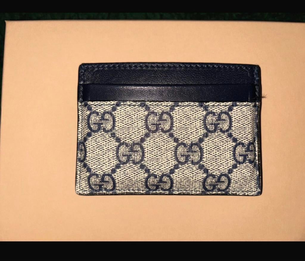 Gucci cart case origineel, Sieraden, Tassen en Uiterlijk, Portemonnees, Ophalen of Verzenden, Zo goed als nieuw, Zwart