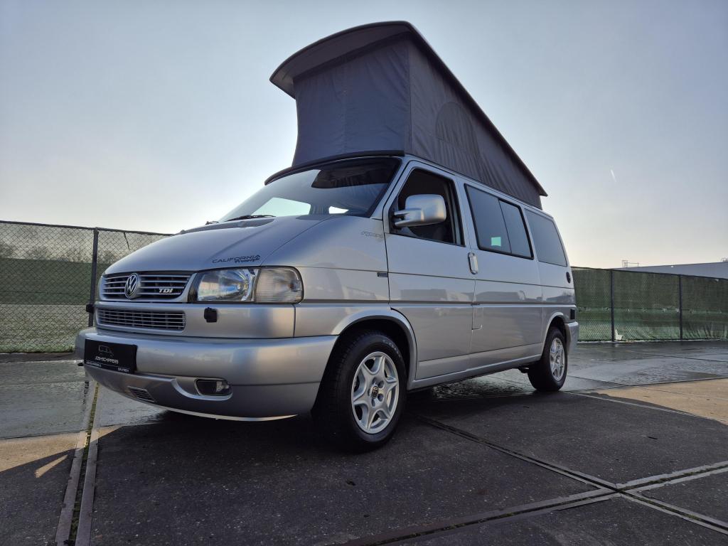 Vw T4 California Westfalia Freestyle Syncro SPER Airco 2002, Caravans en Kamperen, Campers, Koelkast, Buscamper of Camperbus, Volkswagen