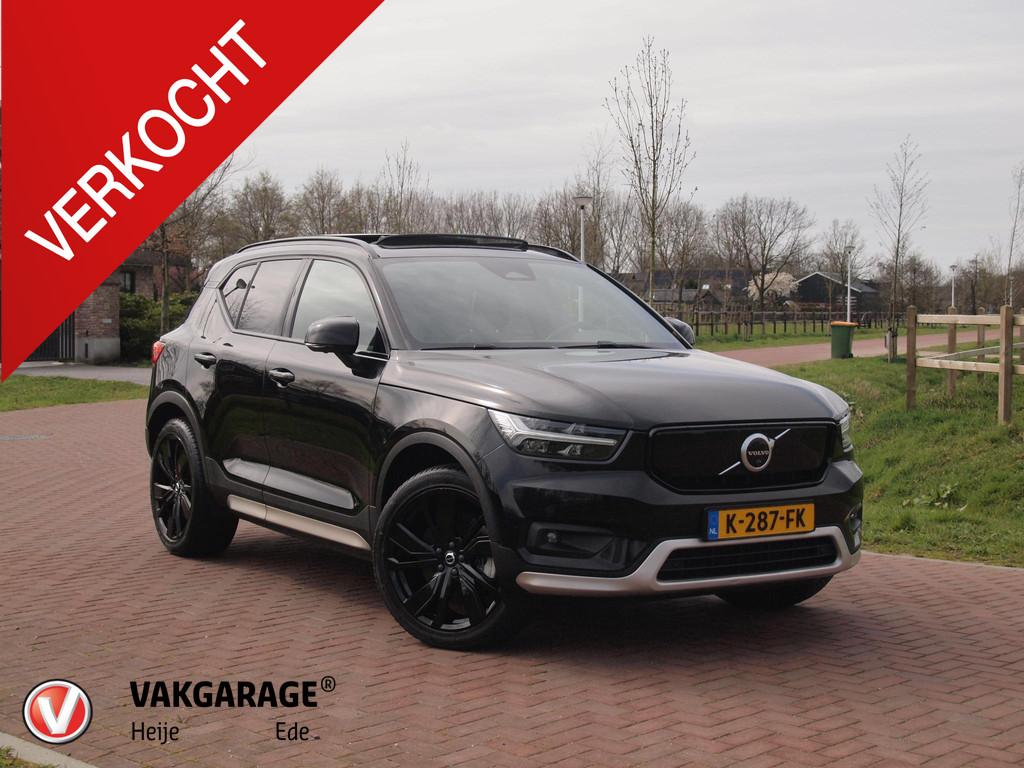 Volvo XC40 Recharge P8 AWD R-Design | SOH 92% | Panoramadak, Adaptive Cruise Control, Gebruikt, Zwart, Origineel Nederlands