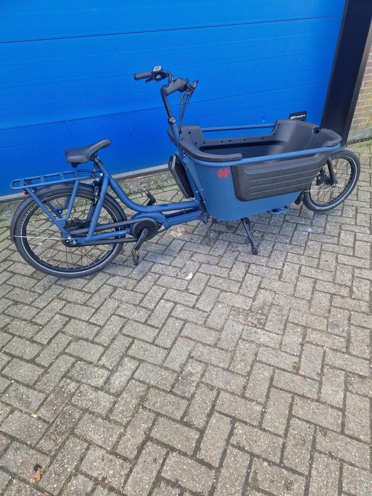 Winora electrische bakfiets 3200km snaar 2024 €2599, Ophalen, 4 kinderen of meer