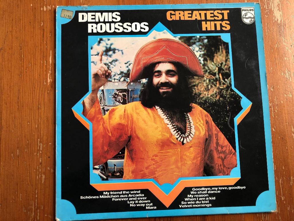 DEMIS ROUSSOS  LP  GREATEST HITS   1973, Cd's en Dvd's, Vinyl | Pop, Ophalen of Verzenden, Zo goed als nieuw, 12 inch