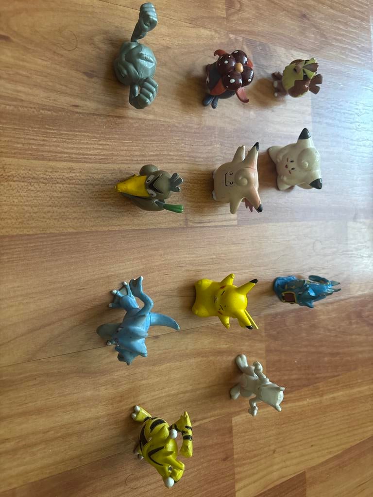 Pokémon figuren set, Ophalen of Verzenden, Gebruikt