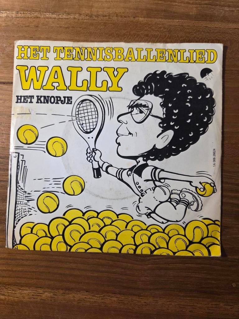 Wally - Het tennisballenlied, Gebruikt, 7 inch, Single, Ophalen of Verzenden