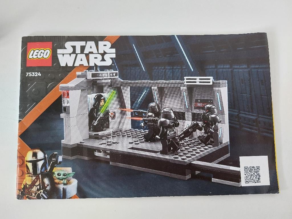 Lego Starwars 75324 Dark TrooperAttack stickers nieuw op vel, Compleet, Star Wars, Lego, Ophalen of Verzenden