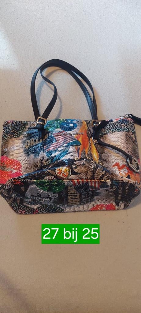 Michael Kors tas met opvallende print, Sieraden, Tassen en Uiterlijk, Tassen | Damestassen, Ophalen of Verzenden