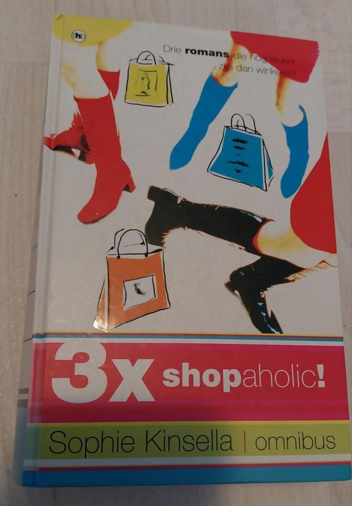 3x Shopaholic! - Sophie Kinsella Omnibus, Ophalen of Verzenden, Gelezen, Sophie Kinsella, Nederland