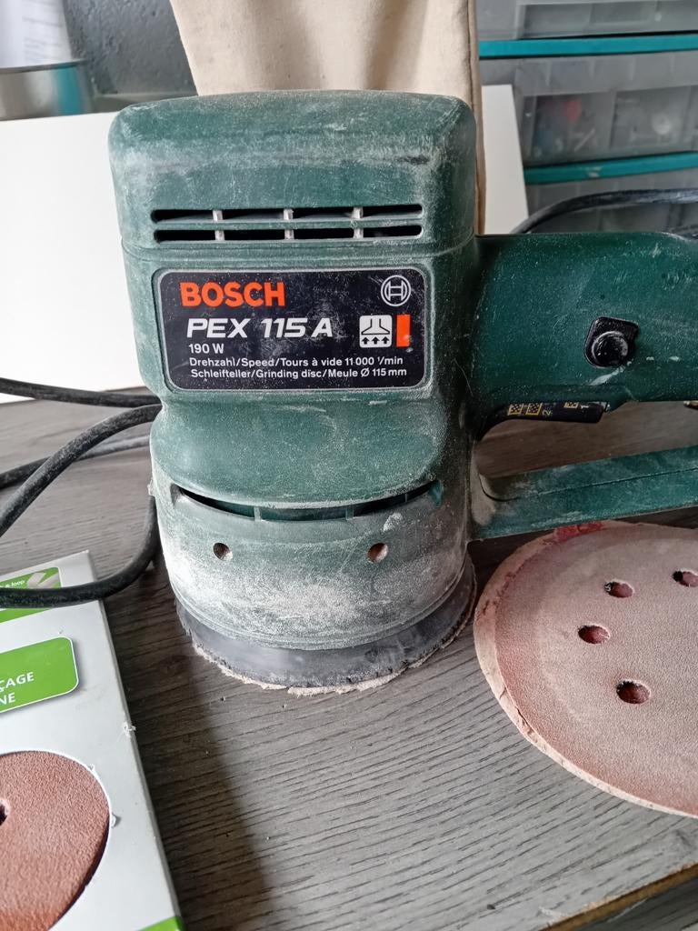 Schuurmachine., Ophalen of Verzenden, Gebruikt, Minder dan 600 watt, Vlakschuurmachine