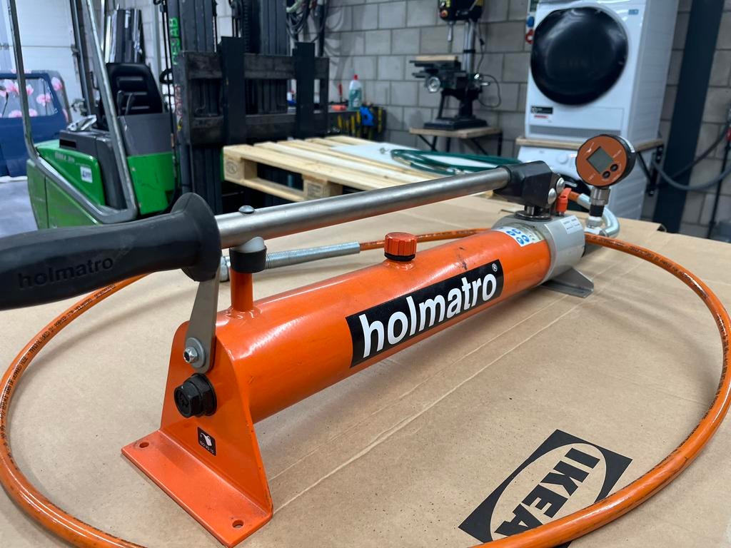 Holmatro en Enerpac, Ophalen, Gebruikt, Handmatig