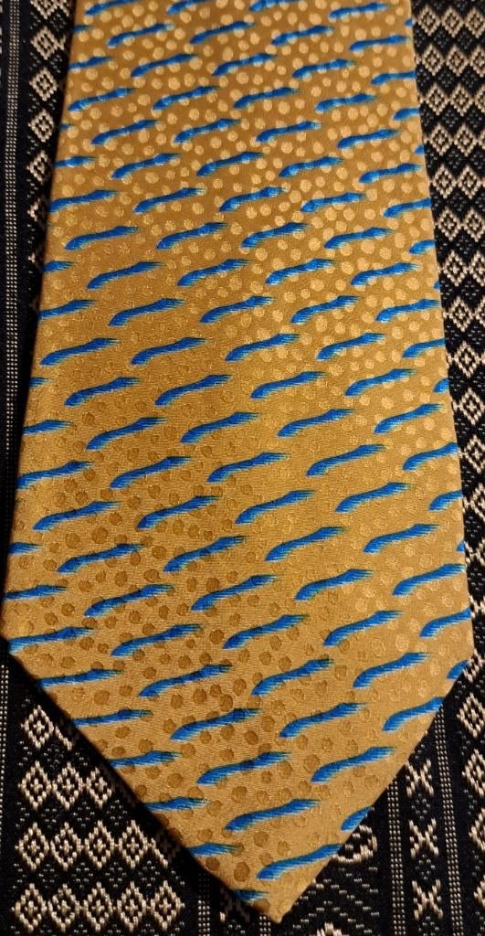 Volvo Auto stropdas geel doorlopend, Ophalen of Verzenden, Nieuw, Gebruiksvoorwerp