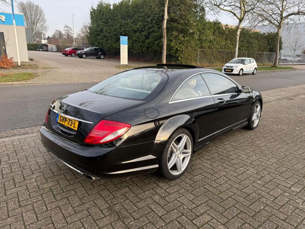 Mercedes-Benz CL-klasse 500, AMG Pakket, Nachtzicht inc BTW, Automaat, Achterwielaandrijving, Gebruikt, 4 stoelen