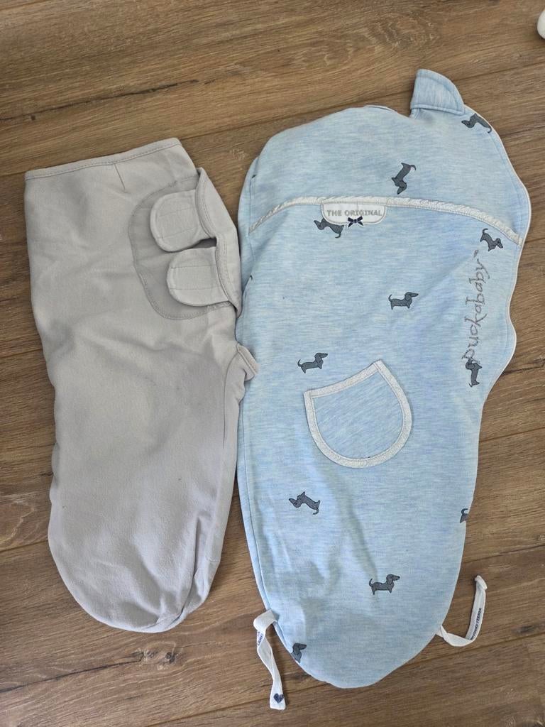 Puckababy Piep inbakerslaapzak 0-3 maanden, Ophalen of Verzenden, Zo goed als nieuw, Minder dan 70 cm, Bakerzak of Bakerdoek