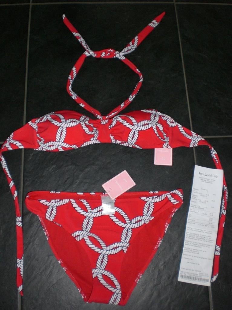 Bikini nieuw, broekje L, bovenstuk M., Nieuw, Ophalen of Verzenden, Bikini, Hunkemöller