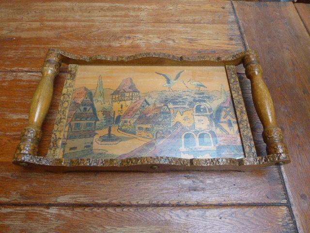 Art deco dienblad, Ophalen of Verzenden