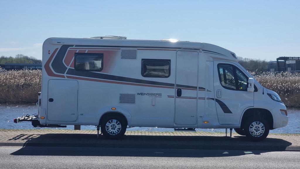 Weinsberg CaraCompact Pepper 600 MEG met Levelsysteem, Ringverwarming, Tot en met 2, Bedrijf, Luifel