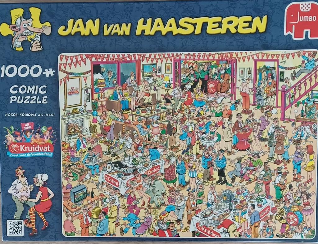 Ruilen Jan van Haasteren puzzel(1000-950)Zwolle, Ophalen of Verzenden, 500 t/m 1500 stukjes, Zo goed als nieuw