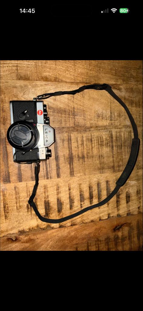 Leica R3 Electronic met Leitz Summicron-R 50mm f/2, Ophalen of Verzenden, Gebruikt, Spiegelreflex, Leica