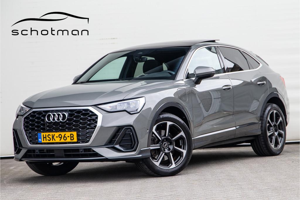 Audi Q3 Sportback 45 TFSI e Advanced Edition, S-Line int. ,, Gebruikt, Leder en Stof, 245 pk, Hybride Elektrisch/Benzine