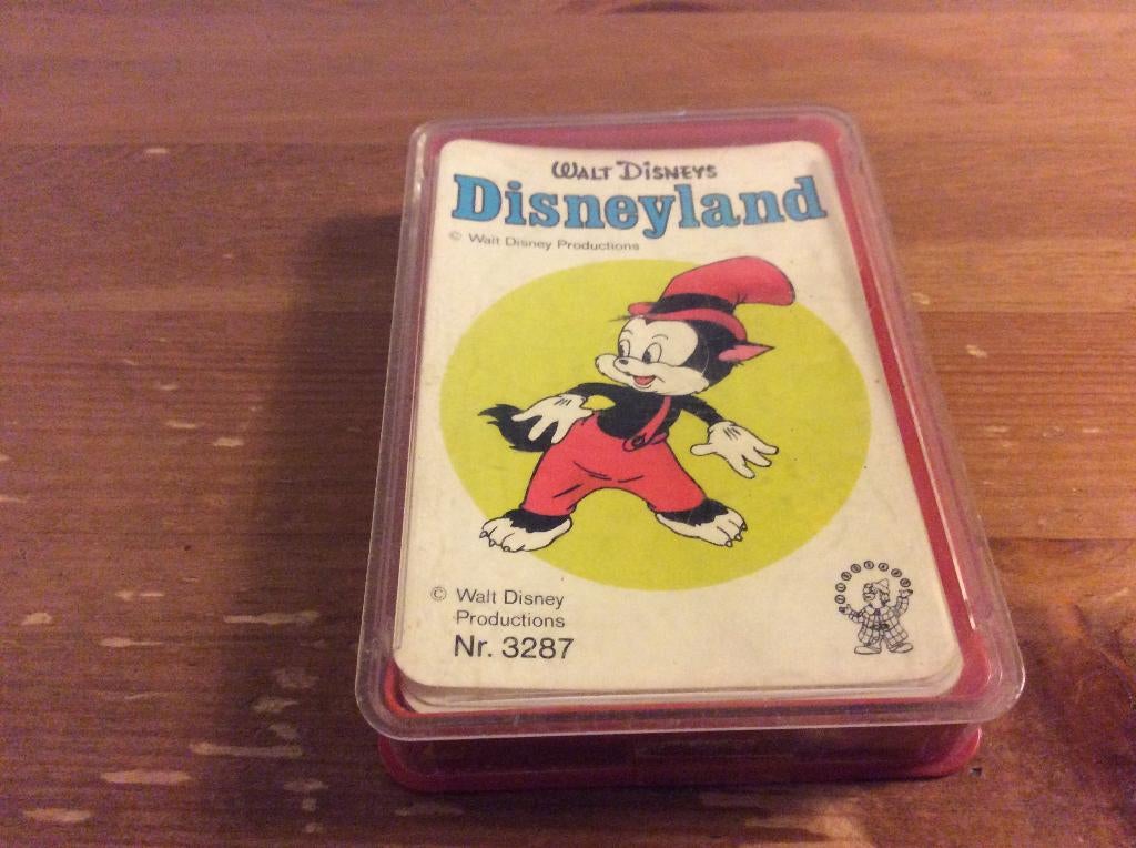 vintage Walt Disney Disneyland Kwartet, Ophalen of Verzenden, Gebruikt, Overige typen