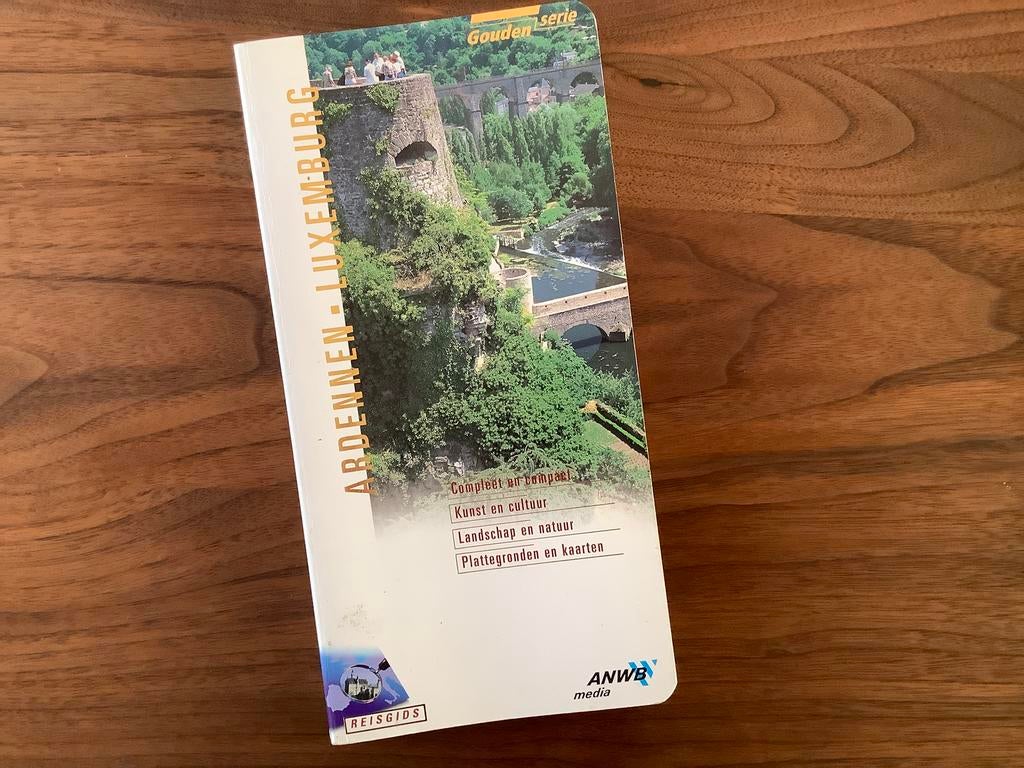 Ardennen Luxemburg Belgie ANWB GOUD reisgids 312pg, Boeken, Reisgidsen, Ophalen of Verzenden, Europa, Reisgids of -boek, ANWB