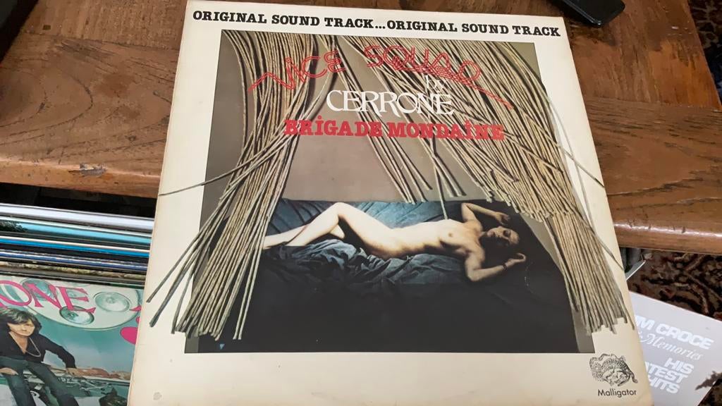 Cerrone. Briga de Mondaine. Original soundtrack, Ophalen of Verzenden, Zo goed als nieuw, Overige formaten