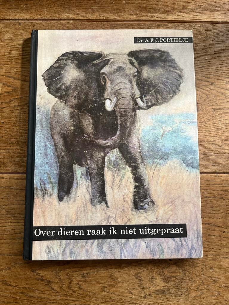 Over dieren raak ik niet uitgepraat - Dr. A.F.J. Portielje, Boeken, Prentenboeken en Plaatjesalbums, Gelezen, Plaatjesalbum, Ophalen of Verzenden