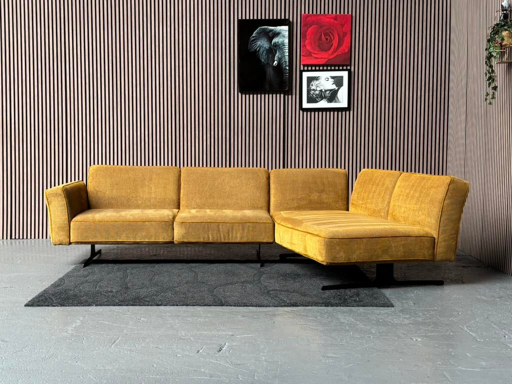 GRATIS LEVERING Montel Diagonal Hoekbank 300x190 GEREINIGD, Hoekbank, 300 cm of meer, Ophalen of Verzenden, Zo goed als nieuw