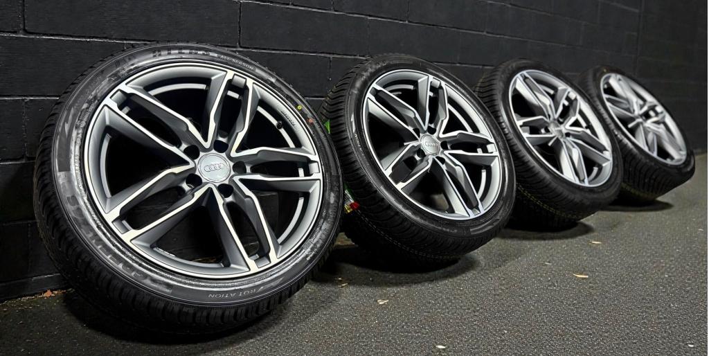 GMP ATOM A4 A5 velgen 18 inch compleet  met banden nieuw!, Auto-onderdelen, Banden en Velgen, Niet ingevuld, 18 inch, 245 mm, Banden en Velgen