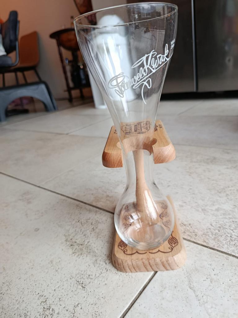 Pauwel Kwak bierglas, Ophalen, Zo goed als nieuw, Bierglas