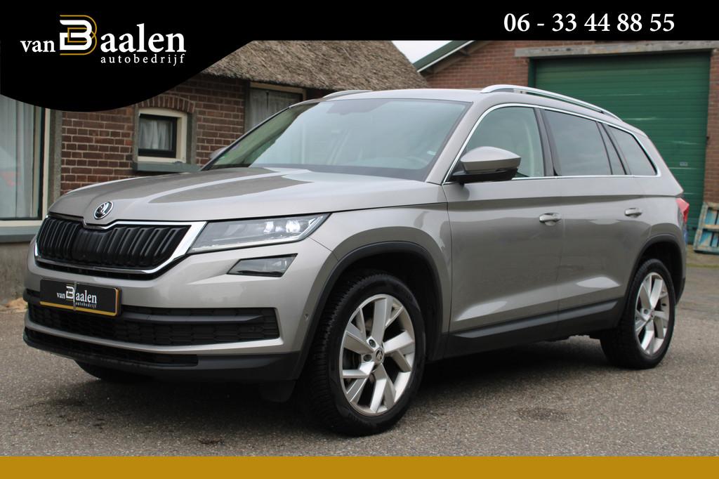 Skoda Kodiaq 1.4 TSI Style Business NAVI LED 360 TREKHAAK 15, Voorwielaandrijving, Gebruikt, 4 cilinders, 150 pk