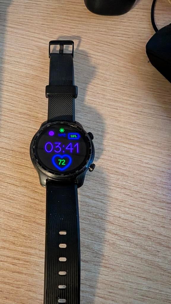 Mobvoi Ticwatch Pro 3 GPS Smartwatch, Ophalen, Gebruikt, Mobvoi, Zwart